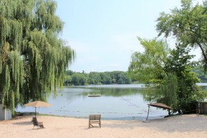 Beach on Lake Truesdale